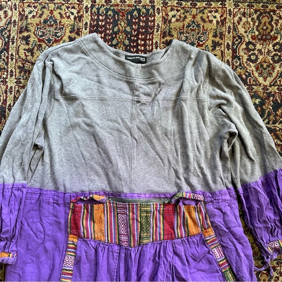 🌈 Amazing patchwork zipper top - Picture 3 of 7